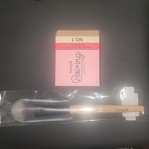 Benefit Boi-ing Industrial Strength Concealer in No. 1 with New Foundation Brush